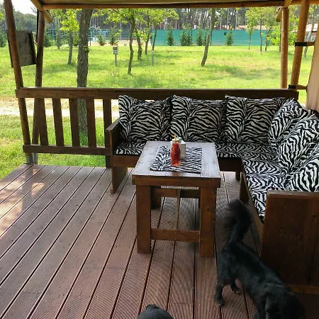 Luksusowy namiot Glamping Safari