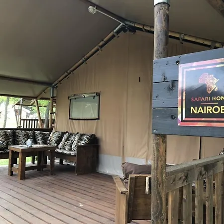 Luksusowy namiot Glamping Safari